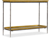 Hooker Furniture Living Room Commerce & Market Tray Top Metal Console